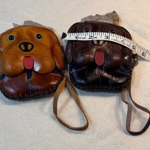 Cute Dog Face Coin Purses